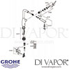 Grohe Essence Single-Lever Sink Mixer Tap Spares